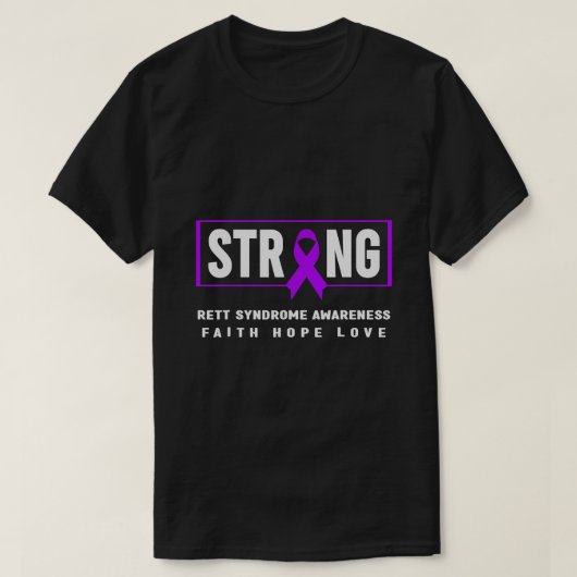 レット症候群(強) Tシャツ (デザイン正面)
