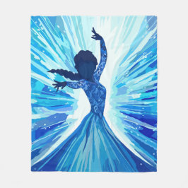 レット・イット・ゴー フリースブランケット