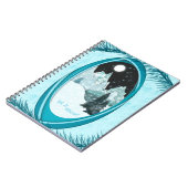 レット・イット・スノー ウィンター ポーカー カード 雪山 ノートブック (左側)