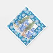 レット・イット・スノー スタンダードランチョンナプキン (角)