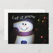 レット・イット・スノー ポストカード (正面/裏面)