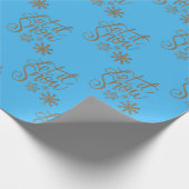 "レット・イット・スノー" ラッピングペーパー (角)