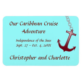 レッドいかりHztステートルームドアマーカー マグネット