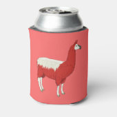 レッドおもしろい・ラマ 缶クーラー (缶裏面)