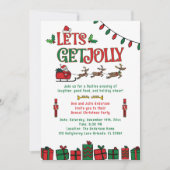 レッドお洒落グリーンサンタトナベクリスマスパーティー (正面)