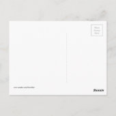 レッドかわいらしラグランジーベンファンタジーデザイン ポストカード (裏面)