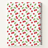 レッドさくらんぼコケットレトロレシピ ノートブック (裏面)