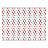 レッドさくらんぼテーブルクロス テーブルクロス (正面(横))