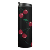 レッドさくらんぼブラック タンブラー (回転右)