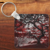 レッドさくらんぼブロッサムツリー キーホルダー (正面)