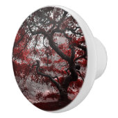 レッドさくらんぼブロッサムツリー セラミックノブ (右)