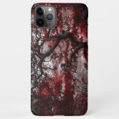 レッドさくらんぼブロッサムツリー iPhoneケース (裏面)