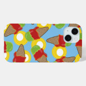 レッドさくらんぼライムレトロサマーアイスクリームおもしろいケーシング Case-Mate iPhoneケース (裏面 (横))