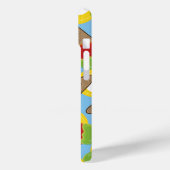 レッドさくらんぼライムレトロサマーアイスクリームおもしろいケーシング Case-Mate iPhoneケース (裏面 / 左)