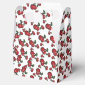 レッドさくらんぼ誕生日パーティーのお気に入り フェイバーボックス (オープン)