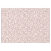 レッドつる植物スクロールテーブルクロス – ホリデーエレガンス テーブルクロス (正面(横))