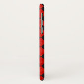 レッドとブラックのCase-Mate iPhoneケース Case-Mate iPhoneケース (裏面/左)