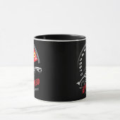 “レッドに入る” (スタイル2) マグカップ (中央)