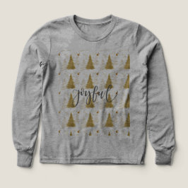 レッドのクリスマス+ホリデーパーティーにゴールドのJOYFUL