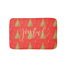 レッドのクリスマス+ホリデーパーティーのゴールドJOYFUL