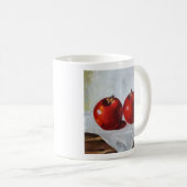 レッドりんごクラシックマグカップ325 ml コーヒーマグカップ (正面右)