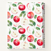 レッドりんごレシピ本 ノートブック (裏面)