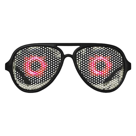 レッドアイズサングラス アビエーターサングラス (正面)