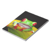 レッドアイツリーフロッグ、アガリチニスカリドリア、先住民 ノートパッド (回転)