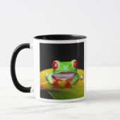 レッドアイツリーフロッグ、アガリチニスカリドリア、先住民 マグカップ (左)