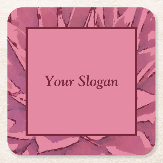 レッドアガブプロモーション紙コースター スクエアペーパーコースター (正面)