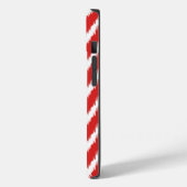 レッドアジア諸州イカット Case-Mate iPhoneケース (裏面 / 左)