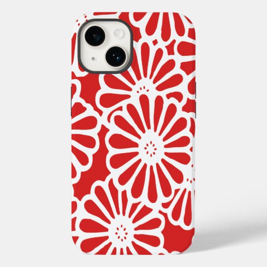 レッドアジア諸州フローラ Case-Mate iPhoneケース (裏面)