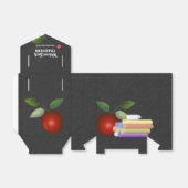 レッドアップルとチョーク |先生評価 フェイバーボックス (折り畳みなし)