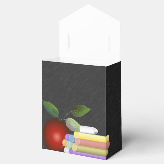 レッドアップルとチョーク |先生評価 フェイバーボックス (オープン)