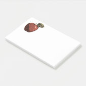 レッドアップルイラストレーション ポストイット (アングル)