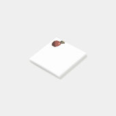 レッドアップルイラストレーション ポストイット (アングル)