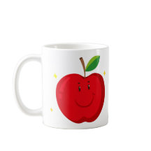 レッドアップルウィズハピー顔