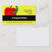 レッドアップルグリーンワーム 名刺 (正面/裏面)