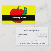 レッドアップルグリーンワーム 名刺 (正面/裏面)