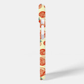 レッドアップルドードルパターン Case-Mate iPhoneケース (裏面 / 左)