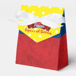 レッドアップルプリンセス誕生日パーティーお願いボックス フェイバーボックス