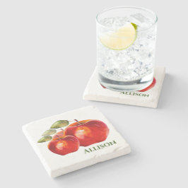 レッドアップル  ストーンコースター