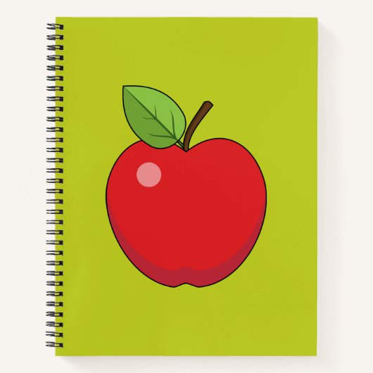 レッドアップル ノートブック (正面)