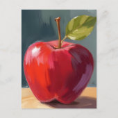レッドアップル | フルーツオイル ポストカード (正面)