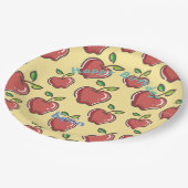 レッドアップル ペーパープレート (アングル)