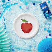 レッドアップル ペーパープレート (パーティー)