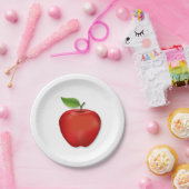 レッドアップル ペーパープレート (パーティー)