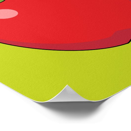 レッドアップル ポスター (角)