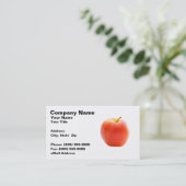 レッドアップル 名刺 (スタンド正面)