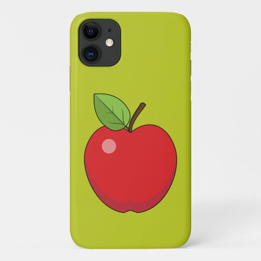 レッドアップル Case-Mate iPhoneケース (裏面)